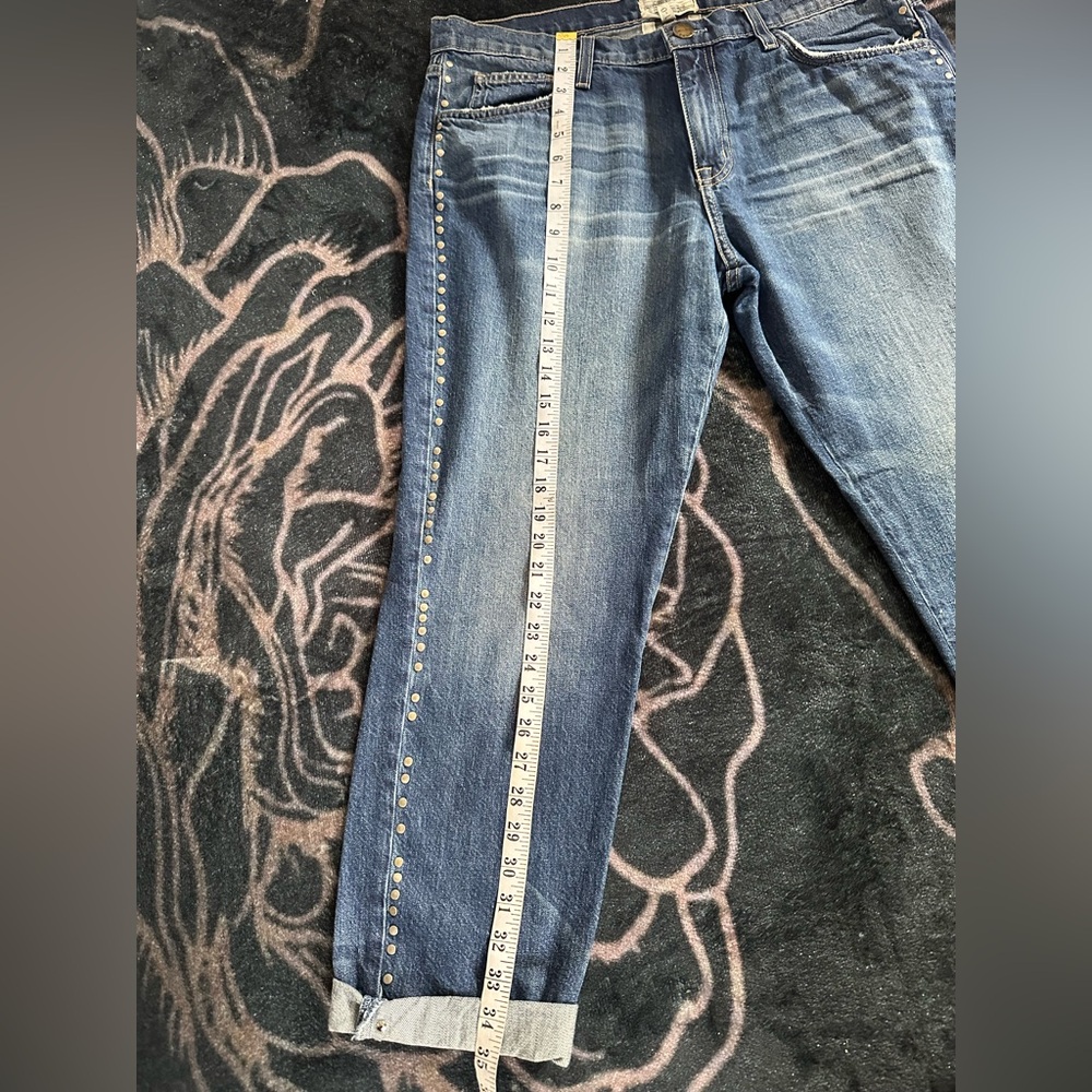 Current/Elliott Blue Boyfriend Jeans - Picture 3 of 10
